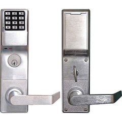 Alarm Lock - Lever Locksets Type: Privacy Door Thickness: 1-3/4 - Americas Industrial Supply