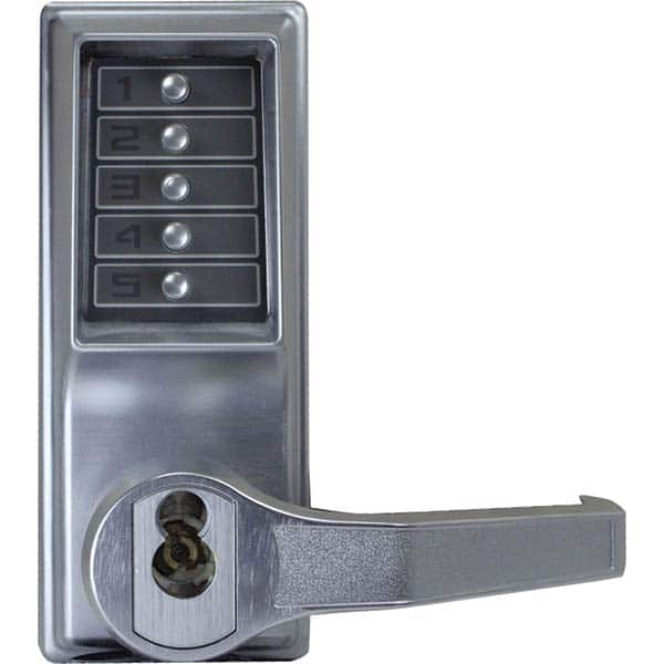 Simplex - Lever Locksets Type: Push-button Lock Door Thickness: 1-3/4 - Americas Industrial Supply