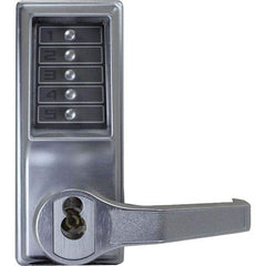 Simplex - Lever Locksets Type: Push-button Lock Door Thickness: 1-3/4 - Americas Industrial Supply