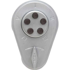 Simplex - Lever Locksets Type: Thumbturn Door Thickness: 1-3/4 - Americas Industrial Supply