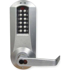 E-Plex - Lever Locksets Type: Keypad Door Thickness: 1-3/4 - Americas Industrial Supply