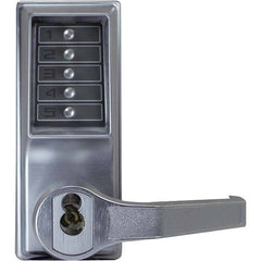 Simplex - Lever Locksets Type: Push-button Lock Door Thickness: 1-3/4 - Americas Industrial Supply