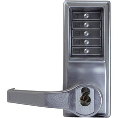 Simplex - Lever Locksets Type: Push-button Lock Door Thickness: 1-3/4 - Americas Industrial Supply