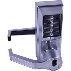Simplex - Lever Locksets Type: Push-button Lock Door Thickness: 1-3/4 - Americas Industrial Supply