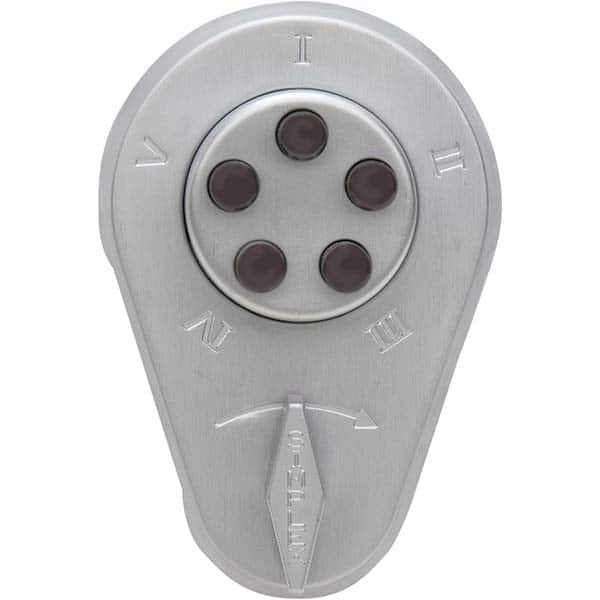 Simplex - Lever Locksets Type: Thumbturn Door Thickness: 1-3/4 - Americas Industrial Supply