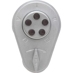 Simplex - Lever Locksets Type: Thumbturn Door Thickness: 1-3/4 - Americas Industrial Supply