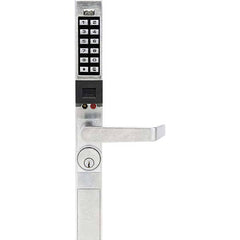 Alarm Lock - Lever Locksets Type: Exit Device Door Thickness: 1-3/4 - Americas Industrial Supply