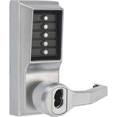 Simplex - Lever Locksets Type: Push-button Lock Door Thickness: 1-3/4 - Americas Industrial Supply