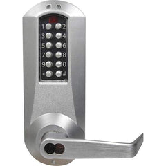 E-Plex - Lever Locksets Type: Keypad Door Thickness: 1-3/4 - Americas Industrial Supply