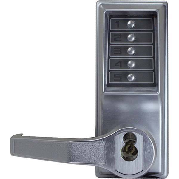 Simplex - Lever Locksets Type: Push-button Lock Door Thickness: 1-3/4 - Americas Industrial Supply