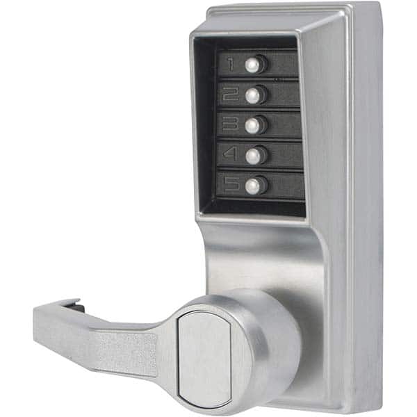 Simplex - Lever Locksets Type: Push-button Lock Door Thickness: 1-3/4 - Americas Industrial Supply