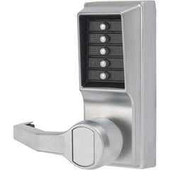 Simplex - Lever Locksets Type: Push-button Lock Door Thickness: 1-3/4 - Americas Industrial Supply