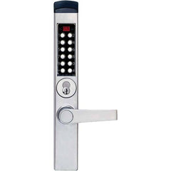 E-Plex - Lever Locksets Type: Keypad Door Thickness: 1-3/4 - Americas Industrial Supply