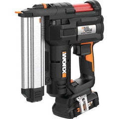 Worx - Cordless Nailers Fastener Type: Staple Gun/Brad Nailer Nail Diameter (Gauge): 18.00 - Americas Industrial Supply