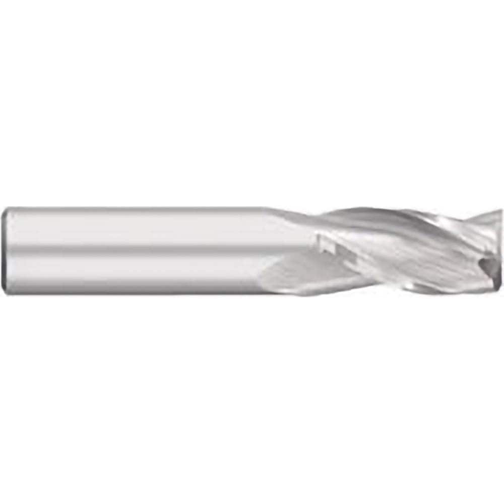 Titan USA - Square End Mills; Mill Diameter (Decimal Inch): 0.2656 ; Number of Flutes: 3 ; Length of Cut (Inch): 3/4 ; Length of Cut (Decimal Inch): 0.7500 ; Material: Solid Carbide ; Finish/Coating: Uncoated - Exact Industrial Supply