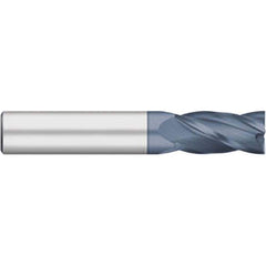 Titan USA - Square End Mills; Mill Diameter (mm): 2.50 ; Mill Diameter (Decimal Inch): 0.0984 ; Number of Flutes: 4 ; Length of Cut (mm): 9.50 ; Length of Cut (Decimal Inch): 0.3740 ; Material: Solid Carbide - Exact Industrial Supply