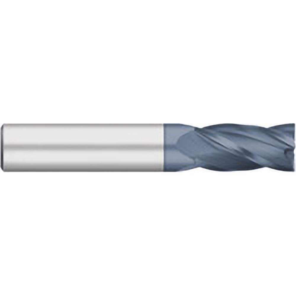 Titan USA - Square End Mills; Mill Diameter (mm): 25.00 ; Mill Diameter (Decimal Inch): 0.9843 ; Number of Flutes: 4 ; Length of Cut (mm): 38.00 ; Length of Cut (Decimal Inch): 1.4961 ; Material: Solid Carbide - Exact Industrial Supply