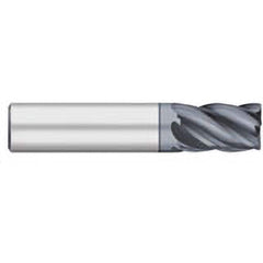 Titan USA - Corner Radius & Corner Chamfer End Mills; Mill Diameter (Inch): 5/16 ; Mill Diameter (Decimal Inch): 0.3125 ; End Type: Corner Radius ; Corner Radius (Inch): 1/64 ; Corner Radius (Decimal Inch): 0.0150 ; Number of Flutes: 5 - Exact Industrial Supply