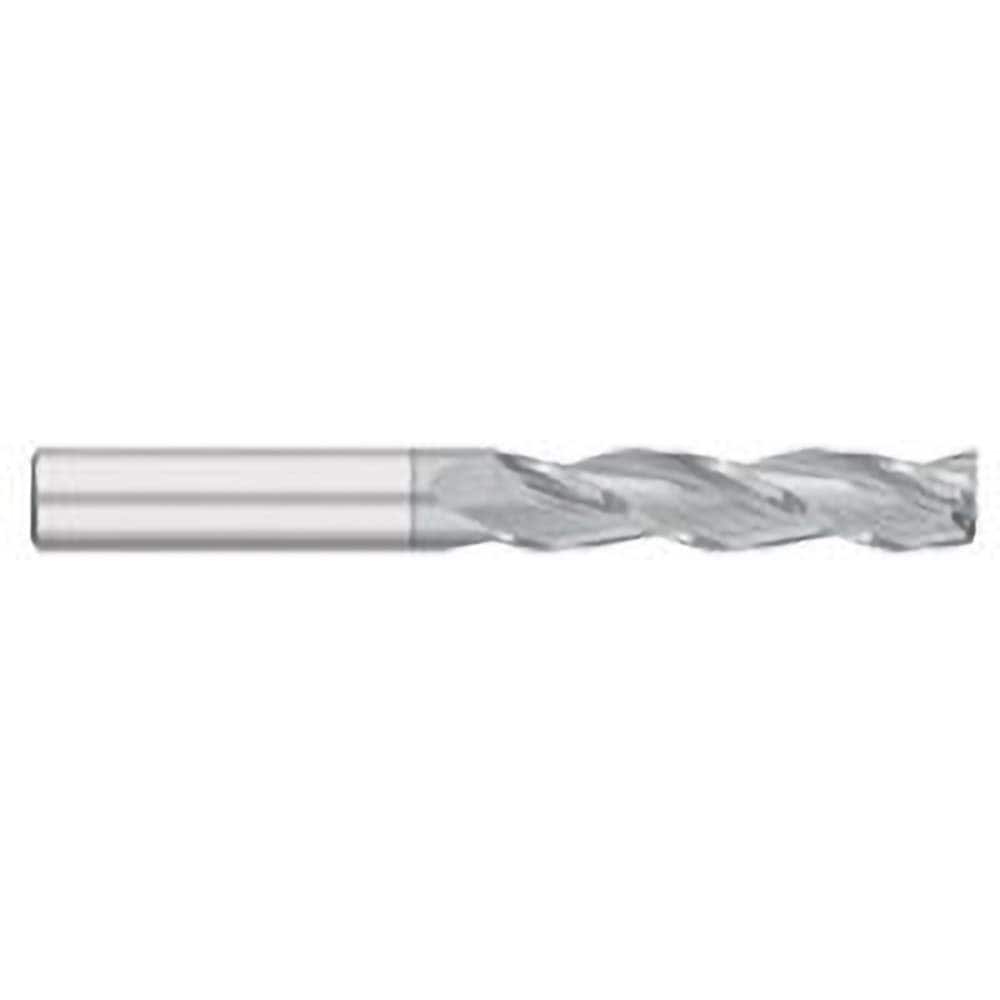 Titan USA - Square End Mills; Mill Diameter (Inch): 1/8 ; Mill Diameter (Decimal Inch): 0.1250 ; Number of Flutes: 3 ; Length of Cut (Inch): 1 ; Length of Cut (Decimal Inch): 1.0000 ; Material: Solid Carbide - Exact Industrial Supply