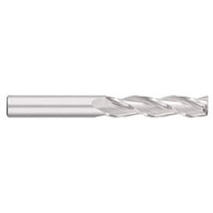Titan USA - Square End Mills; Mill Diameter (Inch): 1/4 ; Mill Diameter (Decimal Inch): 0.2500 ; Number of Flutes: 3 ; Length of Cut (Inch): 1-1/2 ; Length of Cut (Decimal Inch): 1.5000 ; Material: Solid Carbide - Exact Industrial Supply