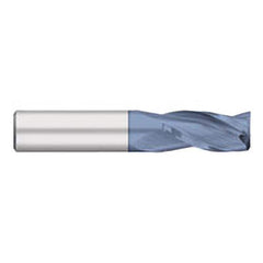 Titan USA - Square End Mills; Mill Diameter (Decimal Inch): 0.1406 ; Number of Flutes: 3 ; Length of Cut (Inch): 9/16 ; Length of Cut (Decimal Inch): 0.5625 ; Material: Solid Carbide ; Finish/Coating: AlTiN - Exact Industrial Supply