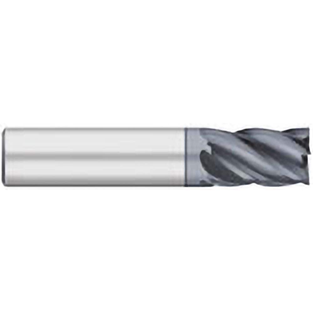 Titan USA - Square End Mills; Mill Diameter (Inch): 1/8 ; Mill Diameter (Decimal Inch): 0.1250 ; Number of Flutes: 5 ; Length of Cut (Inch): 1/4 ; Length of Cut (Decimal Inch): 0.2500 ; Material: Solid Carbide - Exact Industrial Supply