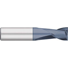 Titan USA - Square End Mills; Mill Diameter (Decimal Inch): 0.0781 ; Number of Flutes: 2 ; Length of Cut (Inch): 1/8 ; Length of Cut (Decimal Inch): 0.1250 ; Material: Solid Carbide ; Finish/Coating: AlTiN - Exact Industrial Supply