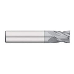 Square End Mill: 0.0938'' Dia, 3/16'' LOC, 1/8'' Shank Dia, 1-1/2'' OAL, 4 Flutes, Solid Carbide Single End, TiCN Finish, Upcut Flute, 30 ° Helix, Centercutting, RH Cut, RH Flute