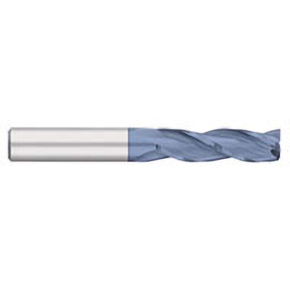 Titan USA - Square End Mills; Mill Diameter (Inch): 7/8 ; Mill Diameter (Decimal Inch): 0.8750 ; Number of Flutes: 3 ; Length of Cut (Inch): 2-1/4 ; Length of Cut (Decimal Inch): 2.2500 ; Material: Solid Carbide - Exact Industrial Supply