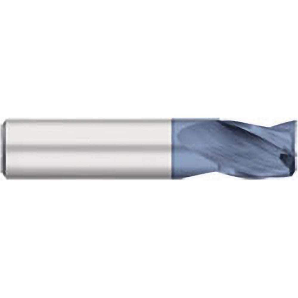 Titan USA - Square End Mills; Mill Diameter (Inch): 3/8 ; Mill Diameter (Decimal Inch): 0.3750 ; Number of Flutes: 3 ; Length of Cut (Inch): 5/8 ; Length of Cut (Decimal Inch): 0.6250 ; Material: Solid Carbide - Exact Industrial Supply