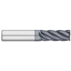 Titan USA - Square End Mills; Mill Diameter (Inch): 1 ; Mill Diameter (Decimal Inch): 1.0000 ; Number of Flutes: 5 ; Length of Cut (Inch): 2 ; Length of Cut (Decimal Inch): 2.0000 ; Material: Solid Carbide - Exact Industrial Supply