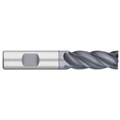 Titan USA - Square End Mills; Mill Diameter (Inch): 1 ; Mill Diameter (Decimal Inch): 1.0000 ; Number of Flutes: 4 ; Length of Cut (Inch): 2 ; Length of Cut (Decimal Inch): 2.0000 ; Material: Solid Carbide - Exact Industrial Supply