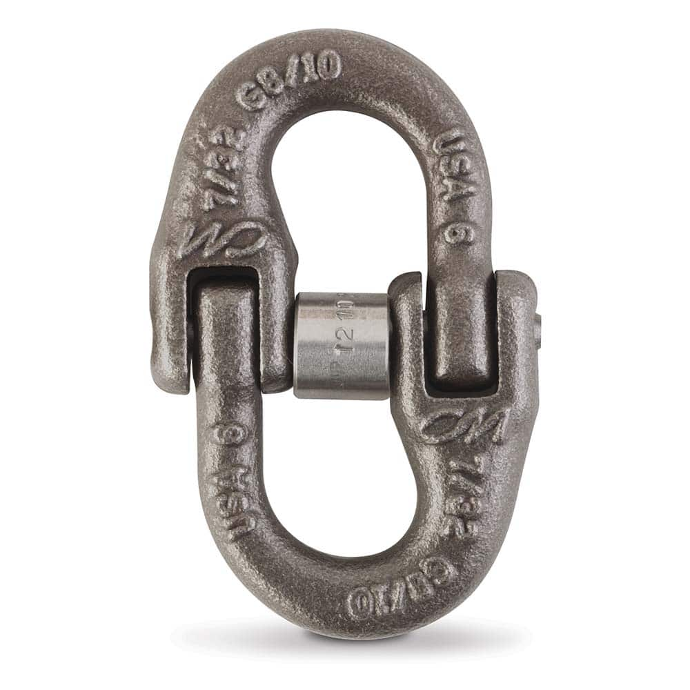 CM - Links; Type: HammerLok Chain Coupling Link ; Chain Size (Inch): 9/32 ; Load Capacity (Lb.): 3500.000 ; Material: Herc-Alloy 800 - Exact Industrial Supply