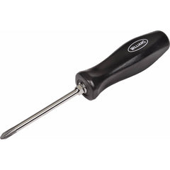 Williams - Phillips Screwdrivers; Tool Type: Tethered Phillips Screwdriver ; Handle Style/Material: Ergonomic; Plastic ; Phillips Point Size: #2 ; Blade Length (Inch): 1-1/2 ; Overall Length Range: 3" - Exact Industrial Supply