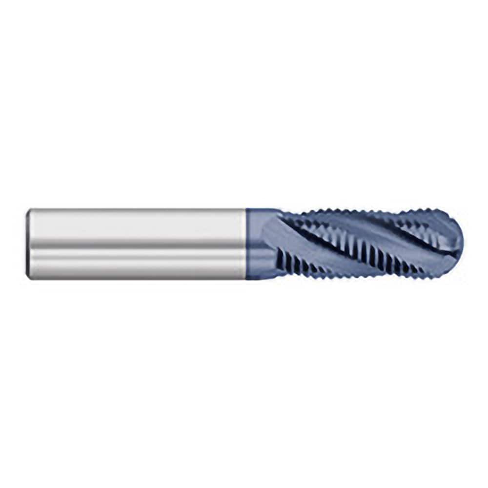 Titan USA - Roughing End Mills; Mill Diameter (Inch): 1/4 ; Mill Diameter (Decimal Inch): 0.2500 ; Number of Flutes: 4 ; Pitch: Fine ; Length of Cut (Inch): 3/4 ; Length of Cut (Decimal Inch): 0.7500 - Exact Industrial Supply