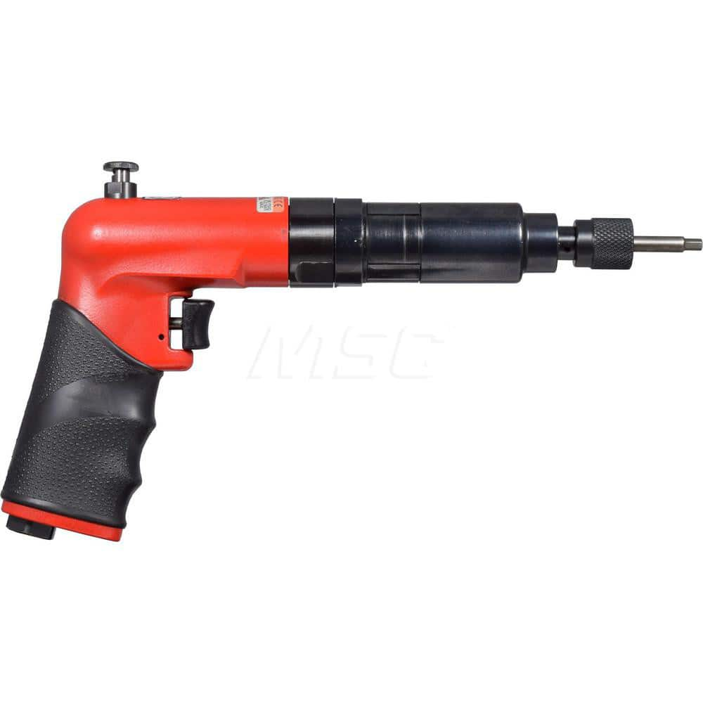 Air Screwdrivers; Handle Type: Pistol Grip; Torque (In/Lb): 5.00 to 40.00; Bit Holder Size (Inch): 1/4; Inlet Size (NPT): 1/4; Clutch Type: Torque Control; Speed (RPM): 1100; Air Consumption CFM: 20.00