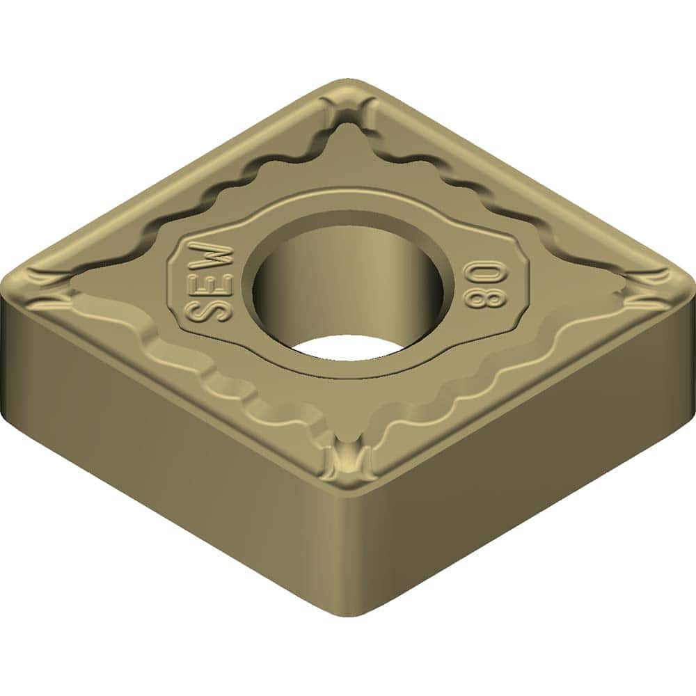 CNMG331ESEW AC8020P Carbide Turning Insert Absotech Finish, 0.3819″ Long, 3/8″ Inscribed Circle, 0.0157″ Corner Radius, 0.1874″ Thick, Series AC8020P