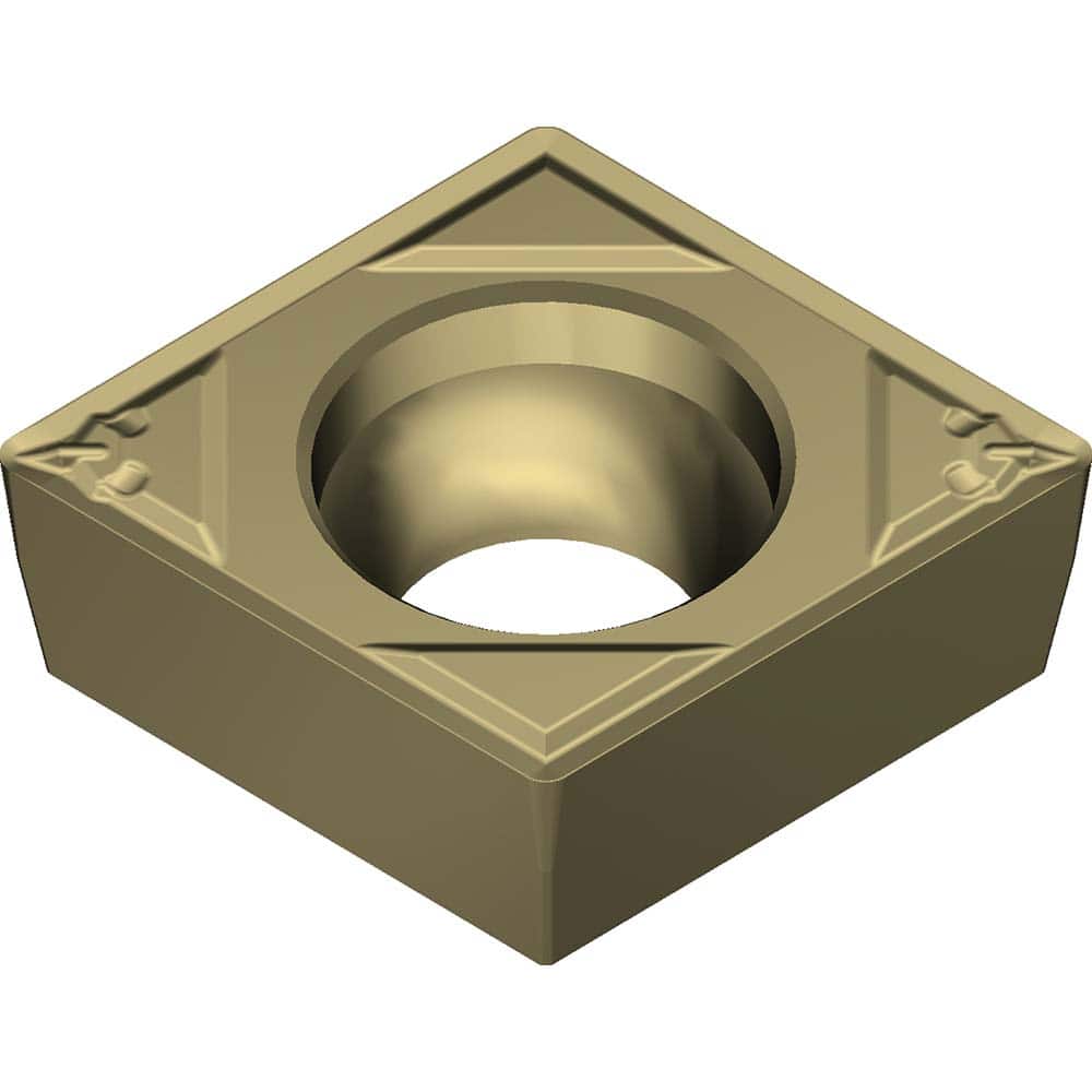 CCMT21.52ELB AC8020P Carbide Turning Insert Absotech Finish, 0.252″ Long, 1/4″ Inscribed Circle, 0.0315″ Corner Radius, 0.0937″ Thick, Series AC8020P