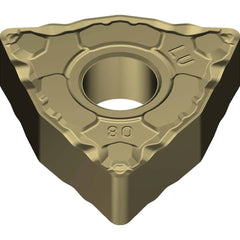 WNMG331ELU AC8020P Carbide Turning Insert Absotech Finish, 0.2559″ Long, 3/8″ Inscribed Circle, 0.0157″ Corner Radius, 0.1874″ Thick, Series AC8020P