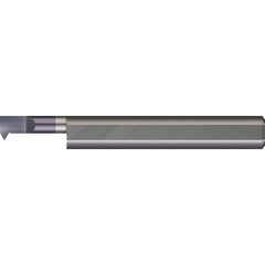 Micro 100 - Single Point Threading Tools; Thread Type: Internal ; Material: Solid Carbide ; Profile Angle: 60 ; Threading Diameter (Decimal Inch): 0.0600 ; Cutting Depth (Decimal Inch): 0.3000 ; Maximum Threads Per Inch: 64 - Exact Industrial Supply