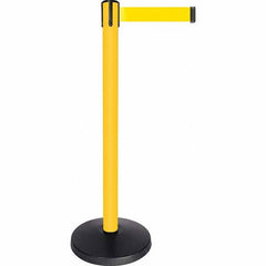 Tensator - Barrier Posts Type: Tensabarrier Post Post Color/Finish: Yellow - Americas Industrial Supply