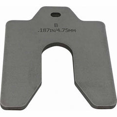 Maudlin Products - Metal Shim Stock Type: Slotted Shim Material: Stainless Steel - Americas Industrial Supply