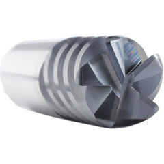 Supermill - Square End Mills; Mill Diameter (Inch): 1 ; Mill Diameter (Decimal Inch): 1.0000 ; Number of Flutes: 5 ; Length of Cut (Inch): 1-1/2 ; Length of Cut (Decimal Inch): 1.5000 ; Material: Solid Carbide - Exact Industrial Supply