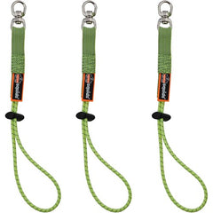 3713 Standard Lime Elastic Loop Tool Tail Swivel - 10Lbs 3-Pack - Americas Industrial Supply