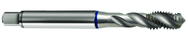 4-40 2B 3-Flute Cobalt Blue Ring Semi-Bottoming 40 degree Spiral Flute Tap-Bright - Americas Industrial Supply