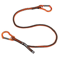 3110F Standard Gray Tool Lanyard Dual Carabiner-10Lbs - Americas Industrial Supply