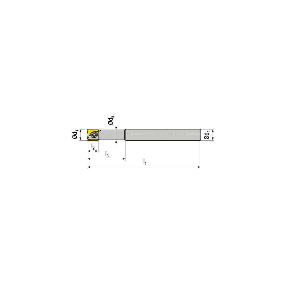 Indexable Ball Nose End Mills; Milling Diameter: 16.00 mm; Maximum Depth Of Cut: 16.00 mm; Shank Diameter: 16.00 mm; Shank Type: Cylindrical; Compatible Insert Style: XOHX; Compatible Insert Size Code: XO.X 16..; Toolholder Style: Cylindrical Carbide Shan