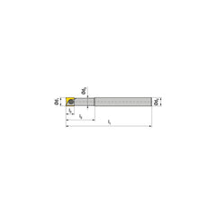 Indexable Ball Nose End Mills; Milling Diameter: 20.00 mm; Maximum Depth Of Cut: 18.00 mm; Shank Diameter: 20.00 mm; Shank Type: Cylindrical; Compatible Insert Style: XOHX; Compatible Insert Size Code: XO.X 20..; Toolholder Style: Cylindrical Carbide Shan