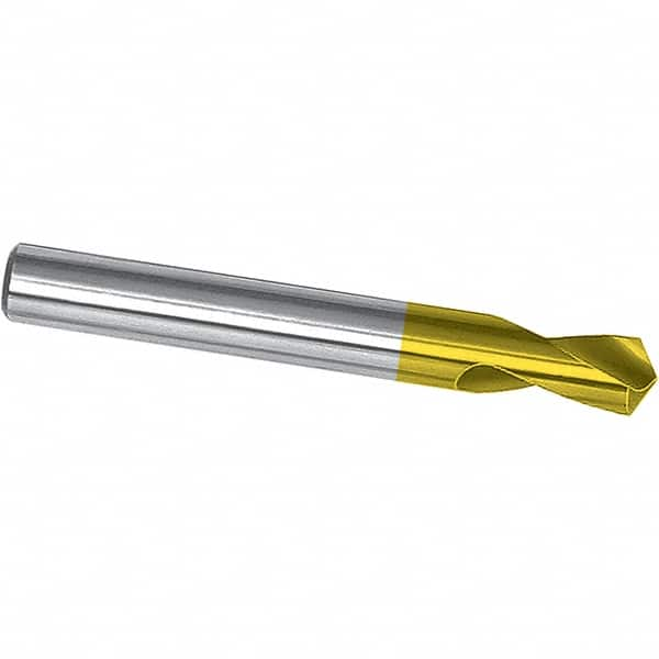 Magafor - 1/4" Body Diam, 120°, 2-5/8" OAL, Cobalt Spotting Drill - Americas Industrial Supply