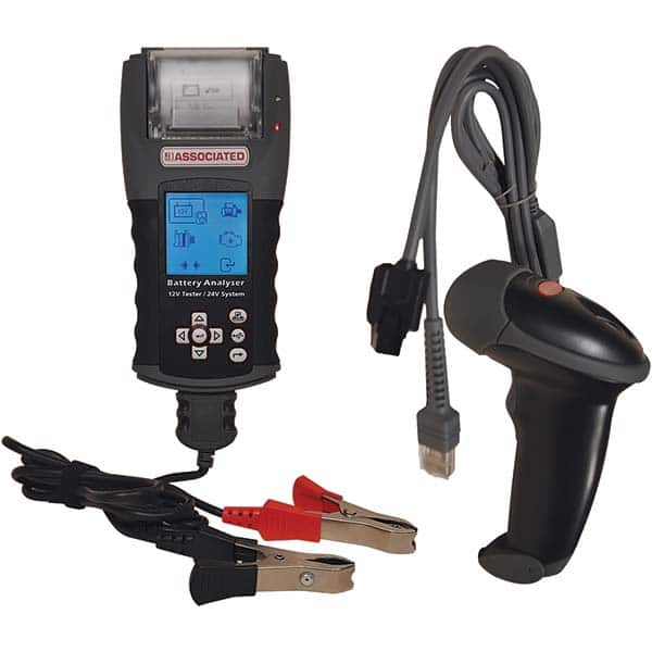 Associated Equipment - Automotive Battery Testers Type: Digital Battery and System Tester with Integrated Printer Voltage: 12 to 24 VDC - Americas Industrial Supply